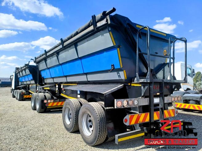 2021 TRAILMAX 40 CUBE SIDE TIPPER TRAILER #53175